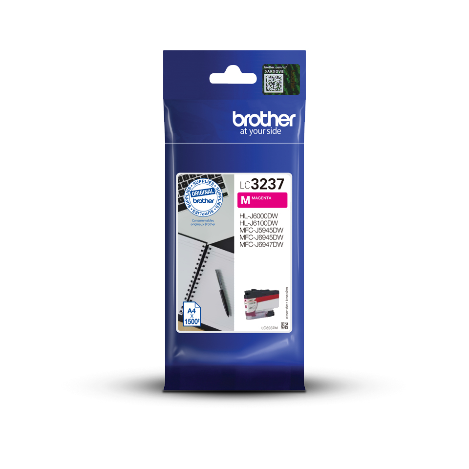 Brother LC-3237M bläckpatron 1 Styck Original, magenta, bild 4