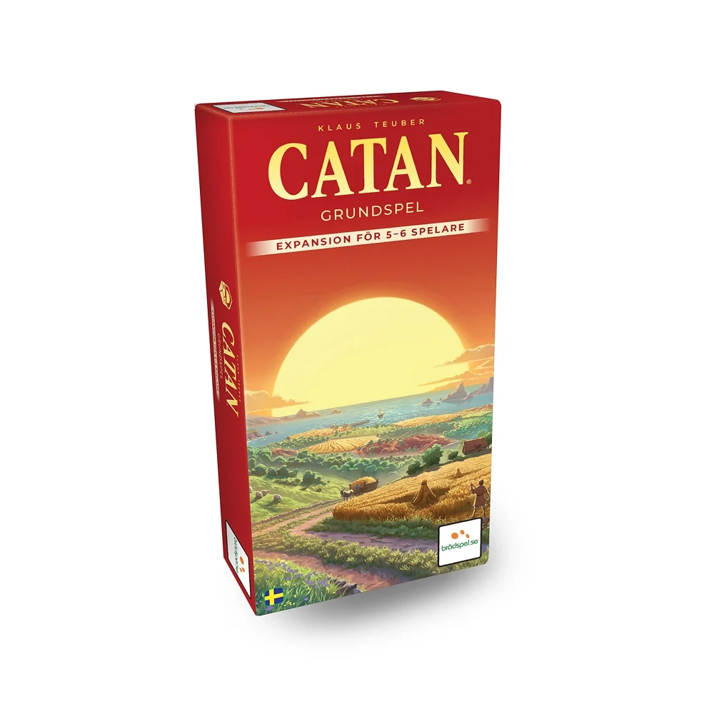 Catan - Settlers of Catan 5-6 spelare expansion (Svensk)