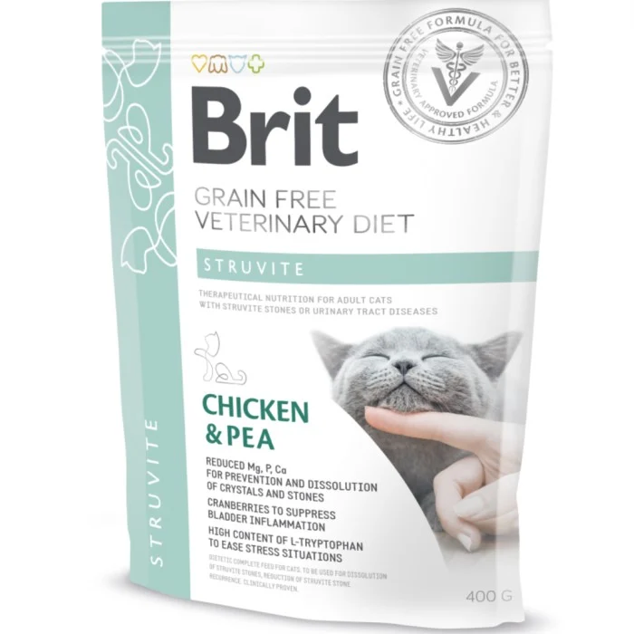 Brit GF Vet Diets Cat Struvite 0,4 kg