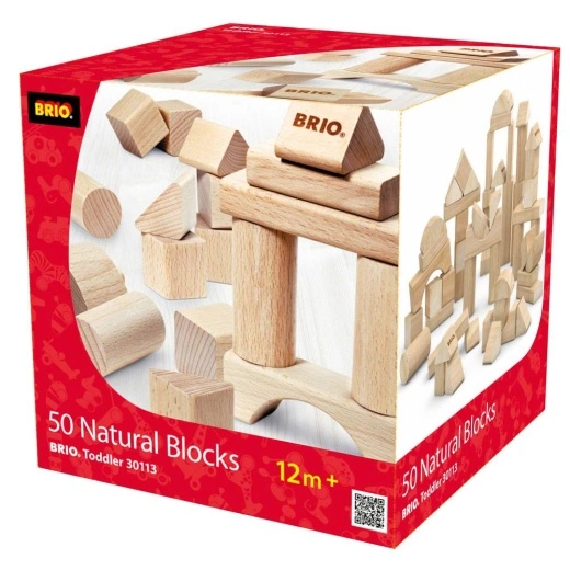 BRIO 50 Natural Blocks 30113, bild 2