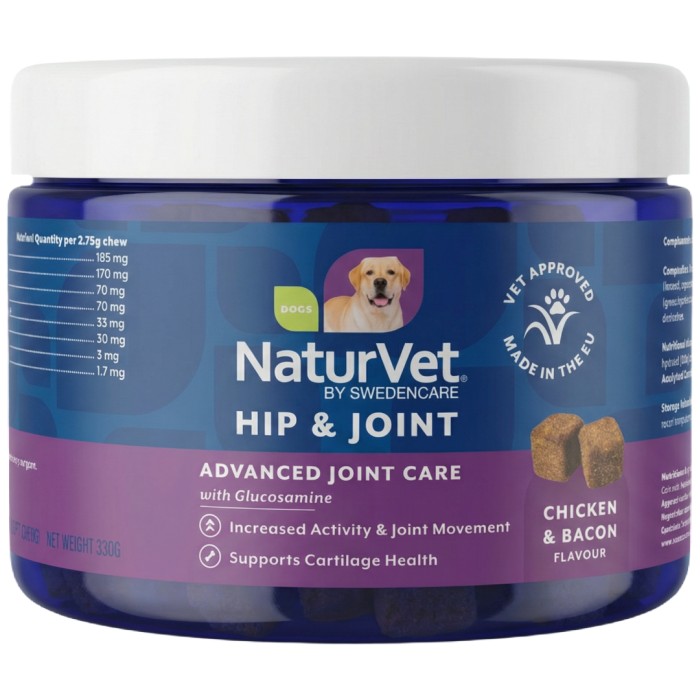 Naturvet by Swedencare Advanced Joint Care Soft Chew 120 st