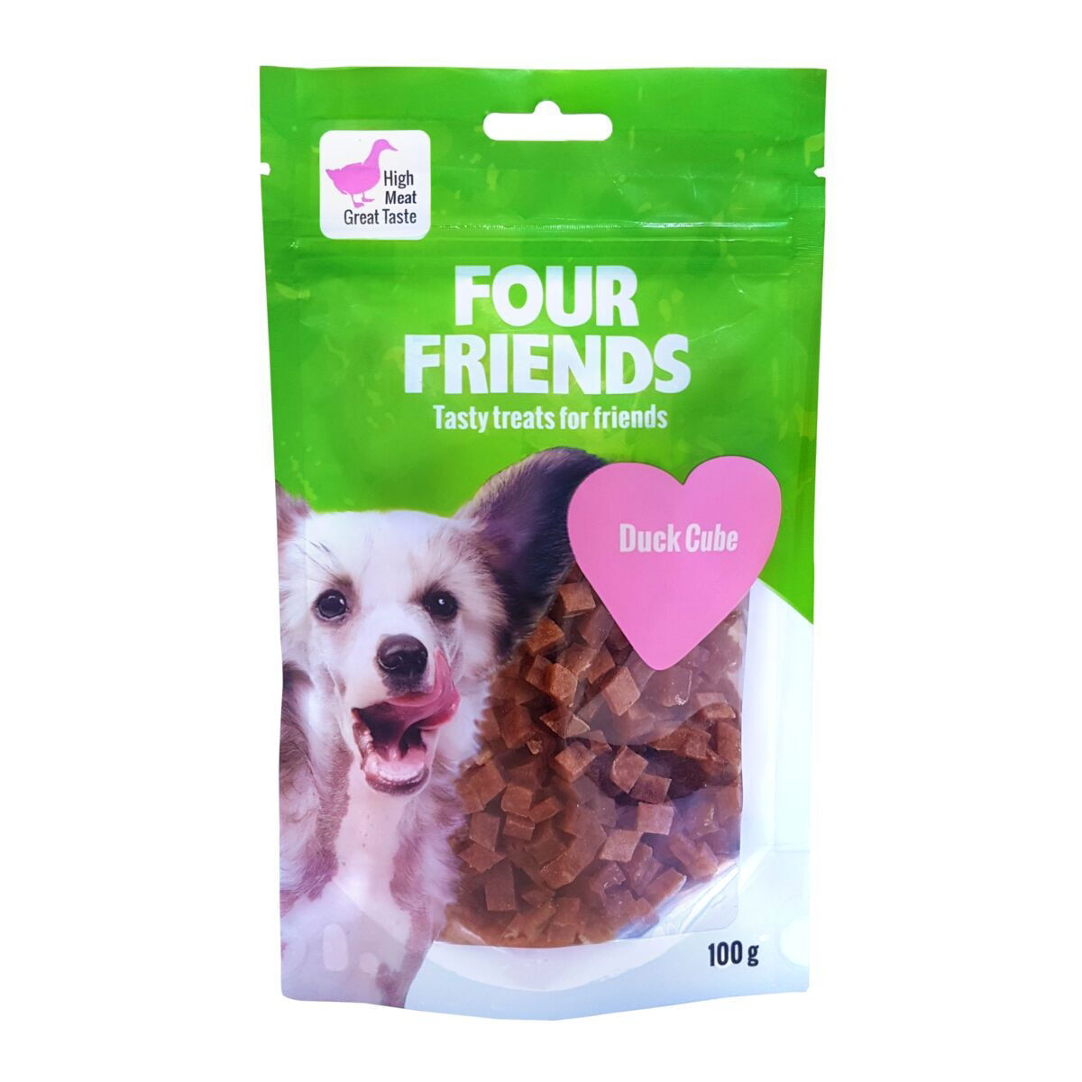 FourFriends Dog Duck Cube 100 g