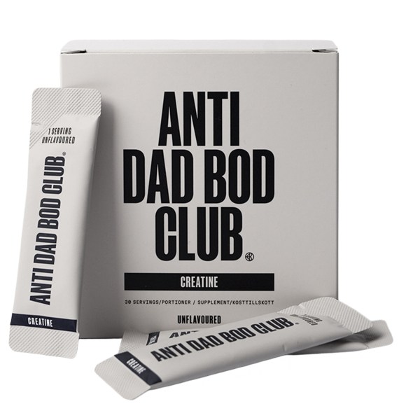 AntiDadBodClub Creatine, Unflavored, 30 doser, bild 2