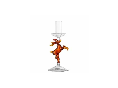 Bloomingville - Dasho Candle Holder - Brown - Glass, bild 2