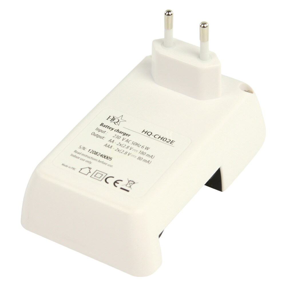 Nedis Plug-in batteriladdare för AA- och AAA-batterier, bild 2