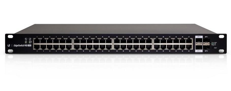 Ubiquiti Edgeswitch 48 PoE (500W), 48-port Gigabit, 2x10GbE SFP+/2xSFP, Layer 2/3, bild 2