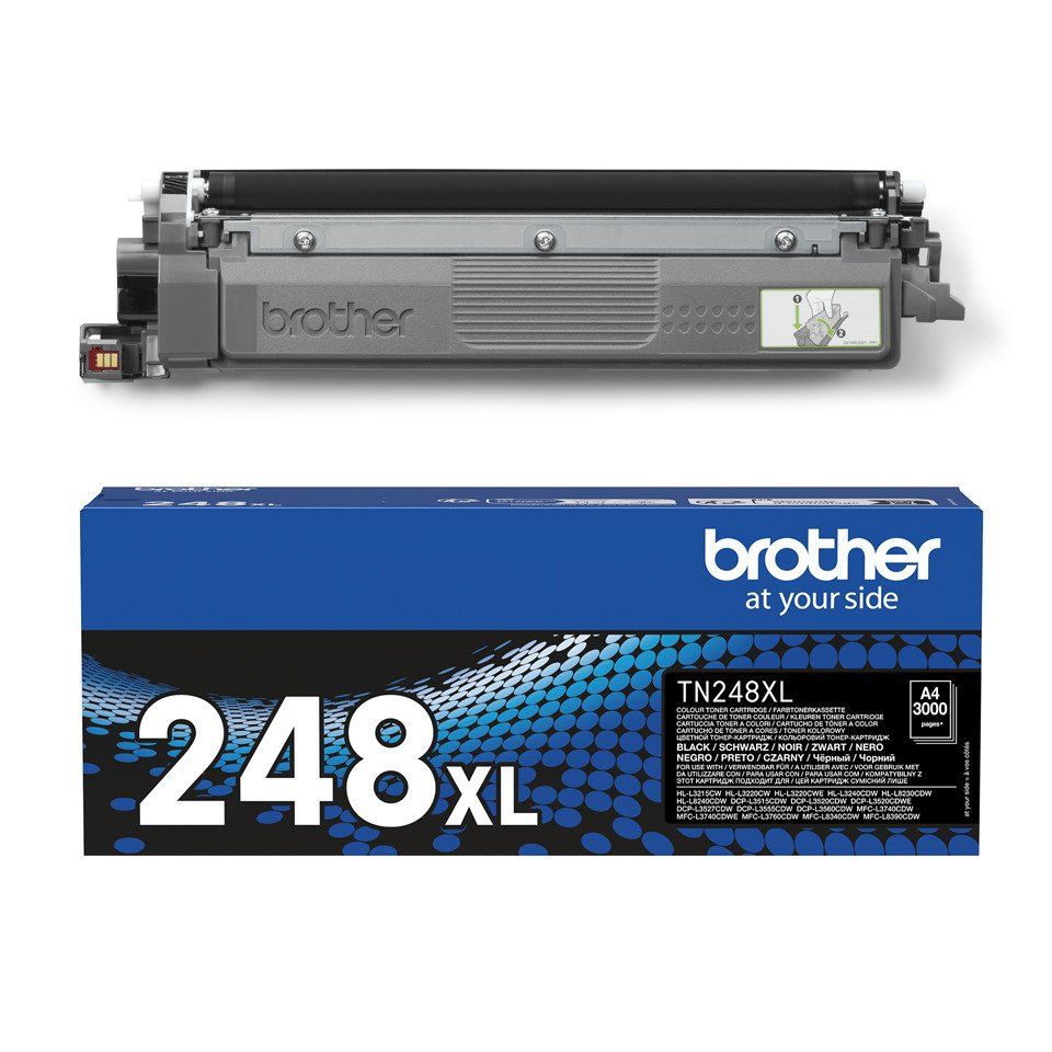 Brother TN248XLBK, svart tonerkassett, bild 2