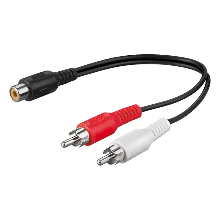 Adapter för subwoofer 2x hane