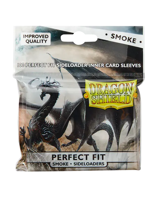 Sleeves Dragon Shield - 63 x 88 mm Perfect Fit Inner Sideloaders - Smoke