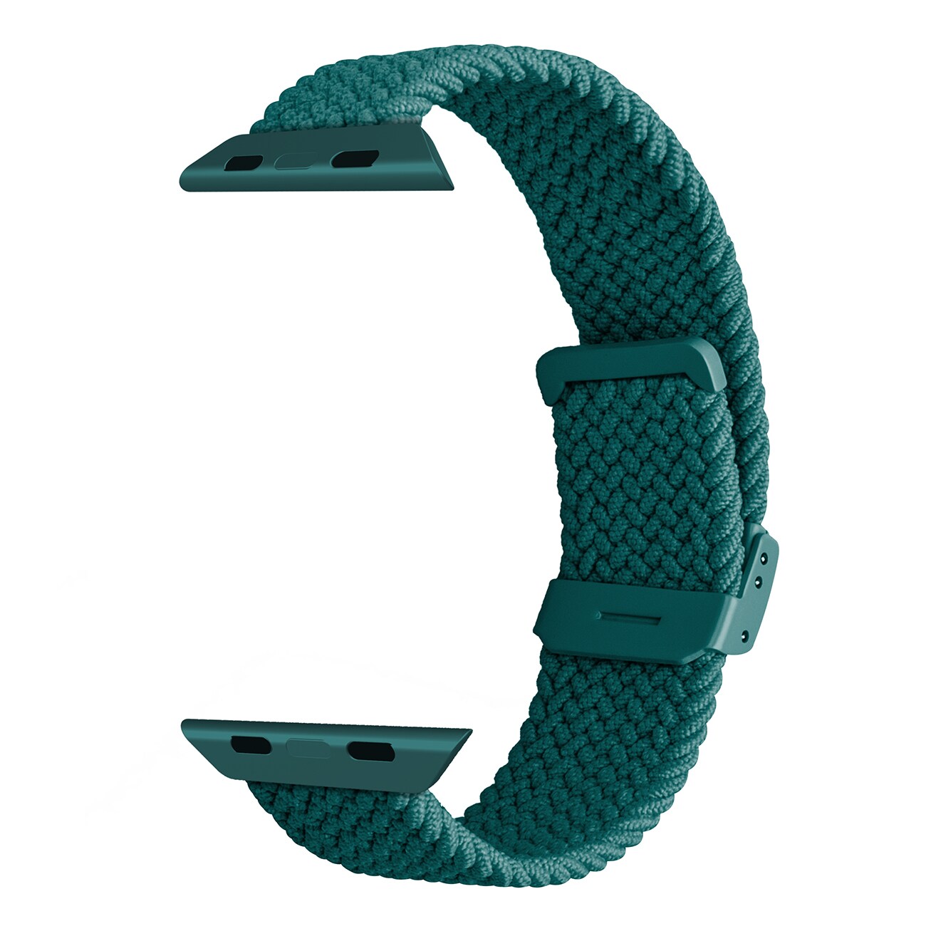 Puro Loop Nylon Apple Klockarmband 38/40/41mm - Mörkgrön, bild 4