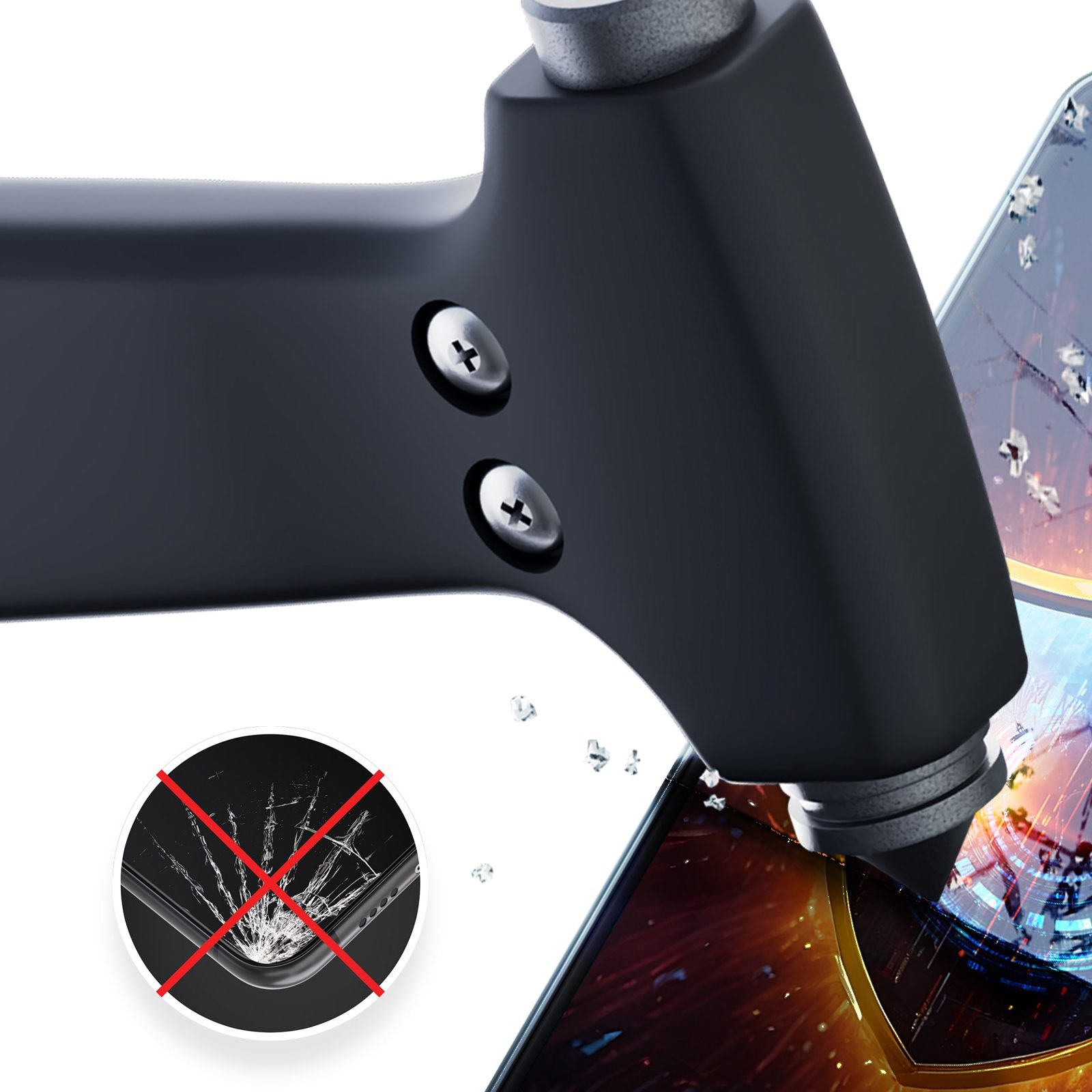 Matt integritetsskyddsfilm 3mk Silky Matt Privacy till Samsung Galaxy M55, bild 5