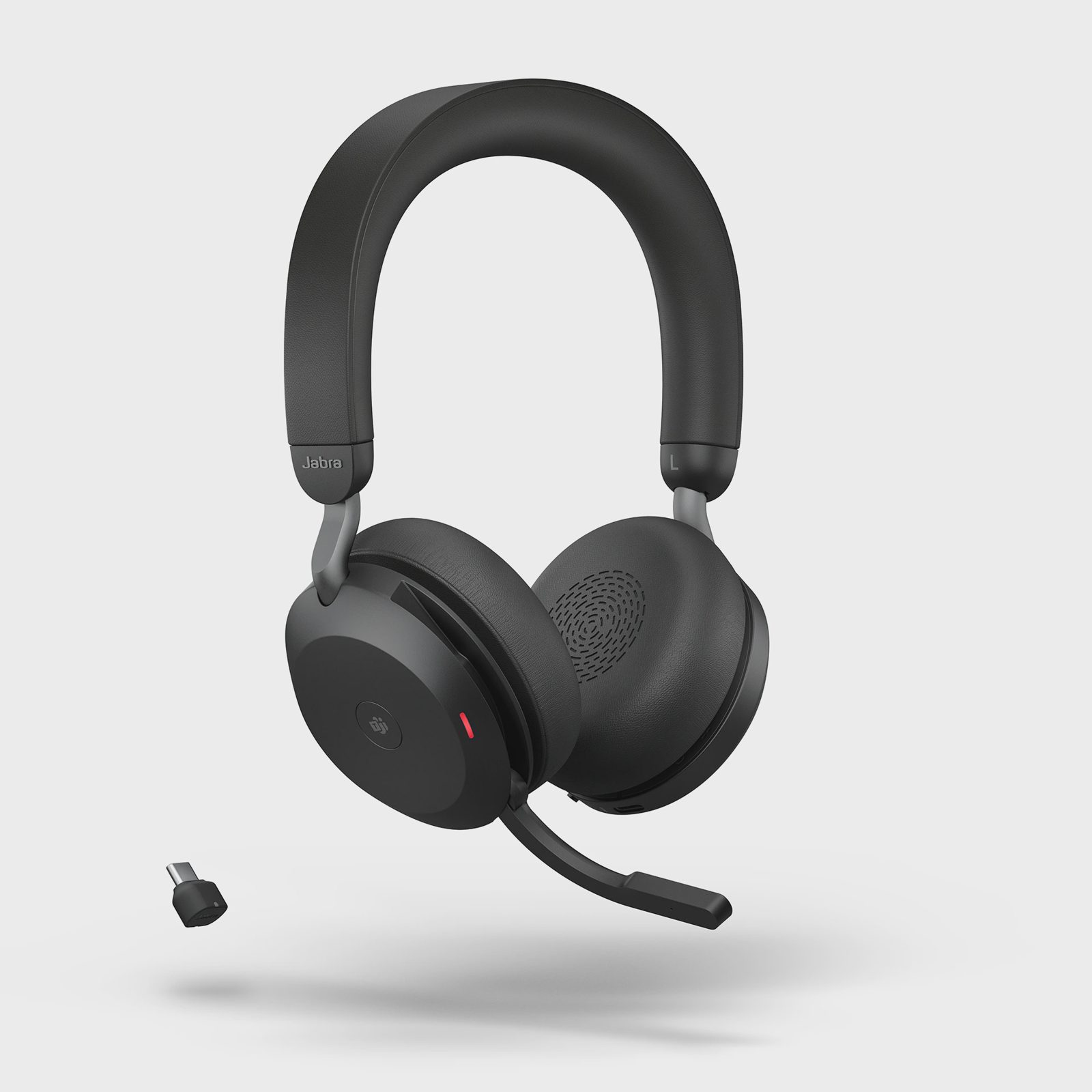 Jabra Evolve2 75 USB-C MS Svart
