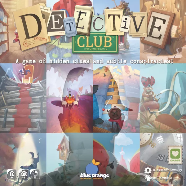Detective Club (Nordisk) - Plåtask