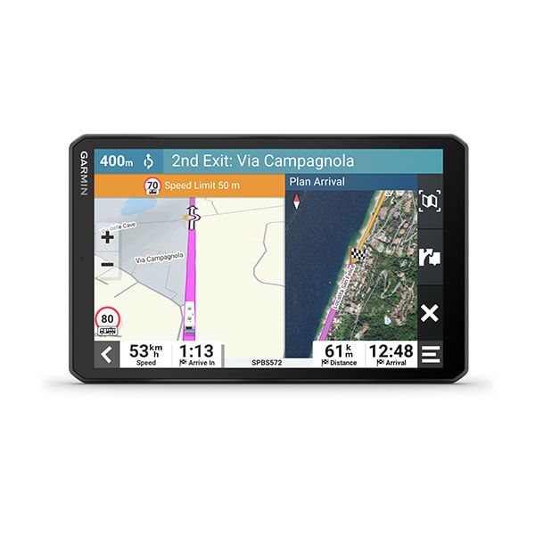 Garmin Camper 895 - Bredbild