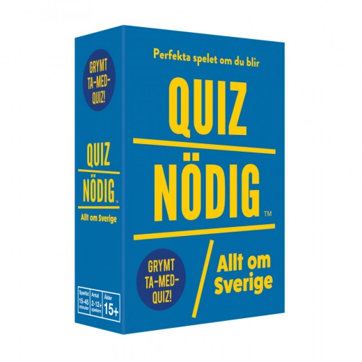 Quiznödig Allt Om Sverige, bild 2