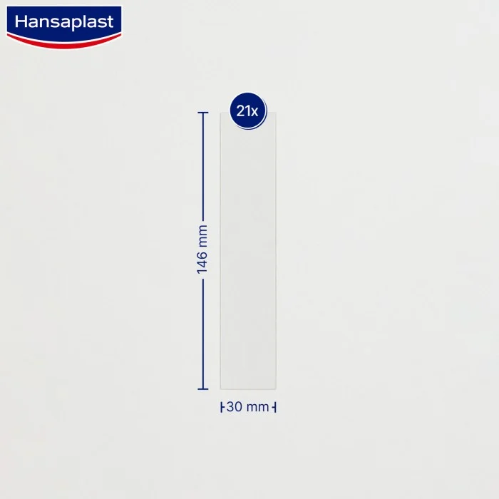 Hansaplast Scar Reducer plåster XL 14,6 x 3 cm, 21 st, bild 3