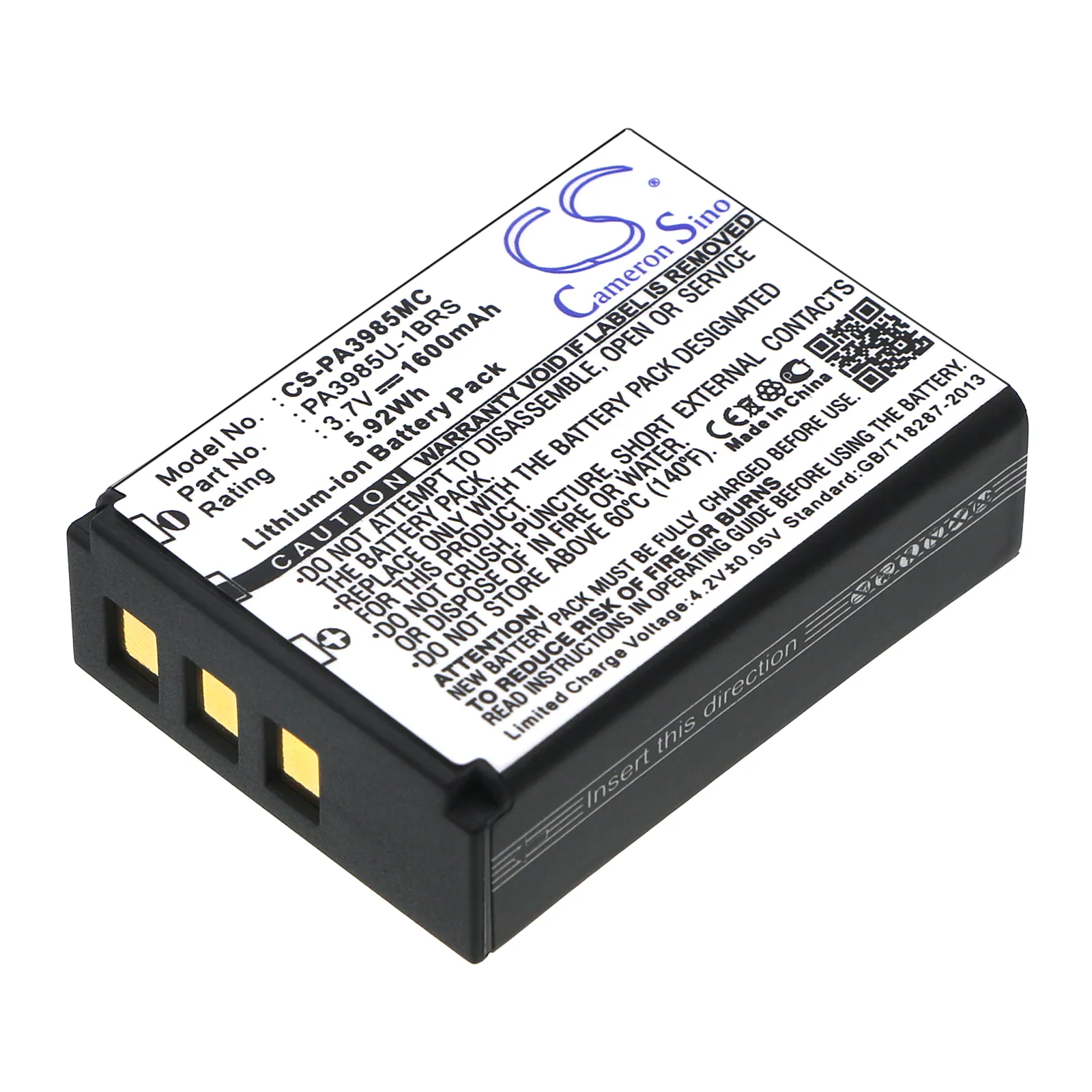 Batteri till Kamera för Toshiba Camileo X200, Camileo X400, Camileo X416 HD, bild 3