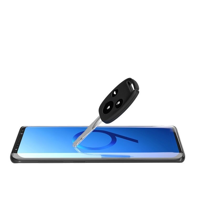 3D Edge Nano Flexi Glass Hybrid Full Screen Protector med ram för Xiaomi Mi 11 transparent, bild 4
