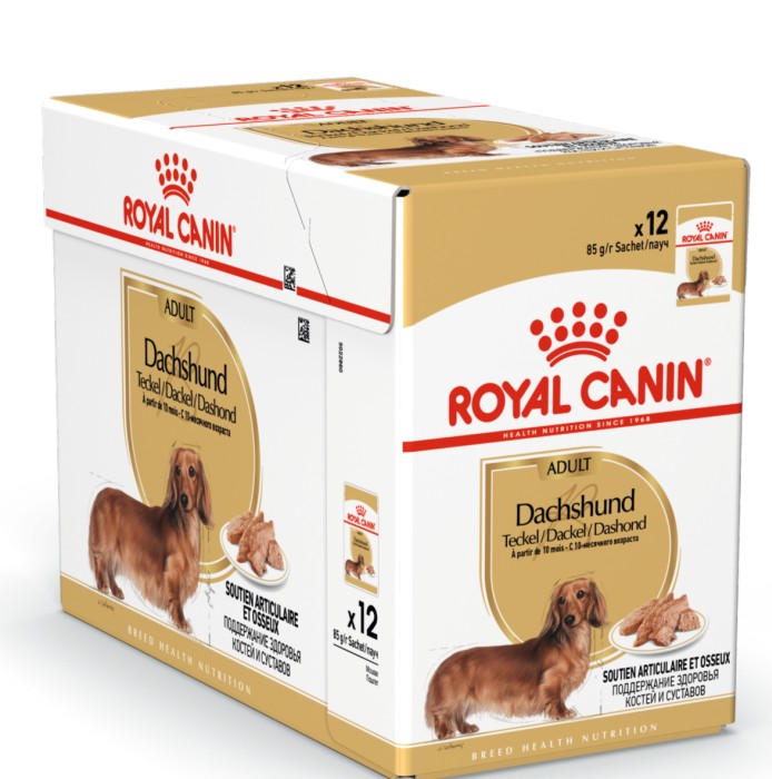 Royal Canin Dachshund Adult Loaf Våtfoder för hund 12x85 g, bild 2