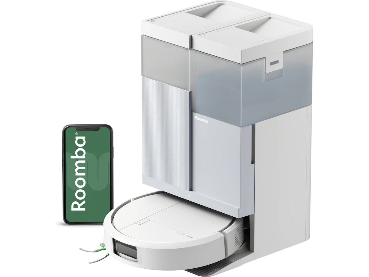 iRobot Roomba Combo 415 robotdammsugare 20 000 Pa (vit), bild 3
