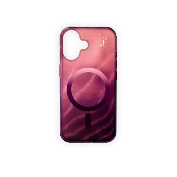 IDEAL OF SWEDEN iPhone 16 Genomskinligt skal MagSafe, Cherry Lacquer