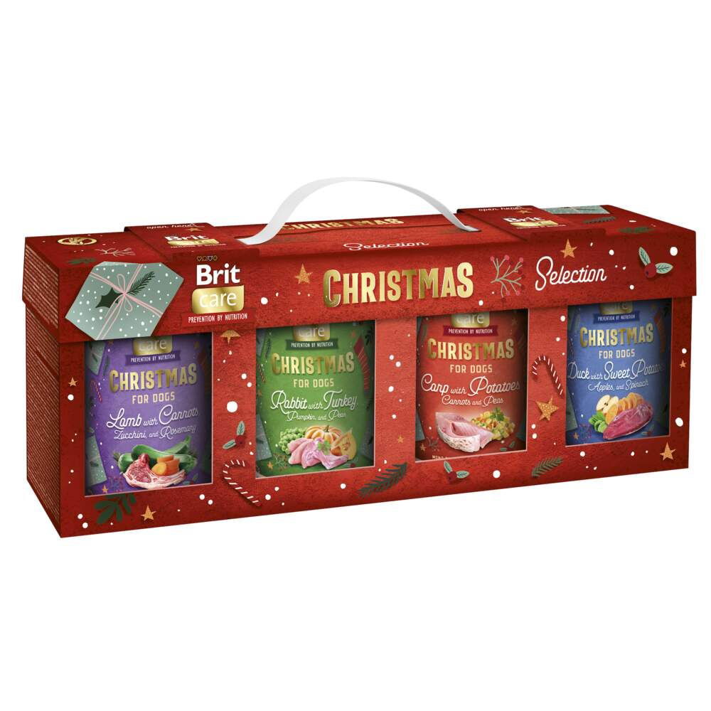 Brit Care Dog Adult Christmas Selection 4 x 400 g