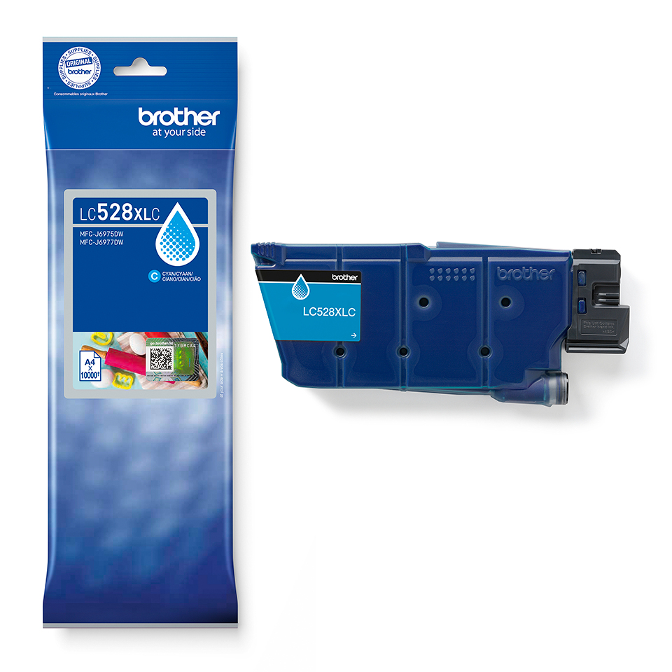 Brother LC528XLC Cyan, 10000 sidor, bild 3
