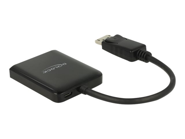 Splitter DeLOCK 1 x Displayport in > 2 x Displayport ut 4K@60Hz, DP 1.4 MST
