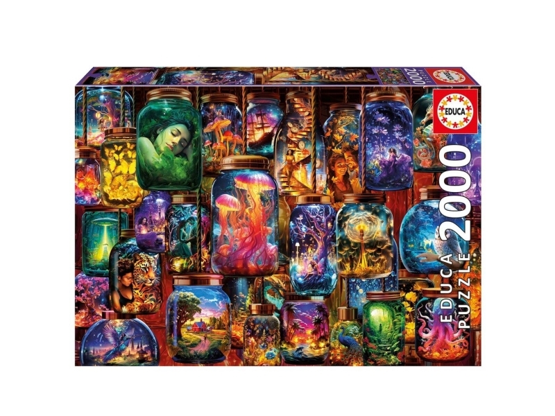 Educa Pussel: Dreams in Jars 2000 Bitar