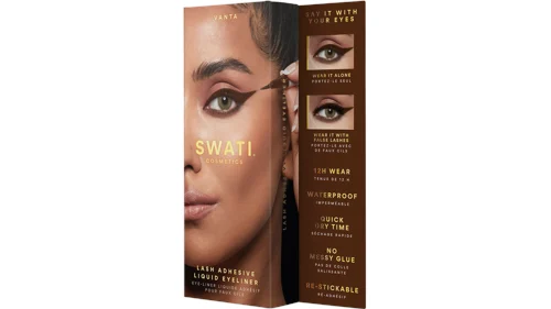 SWATI Cosmetics Lash Adhesive Liquid Eyeliner Brown, bild 3