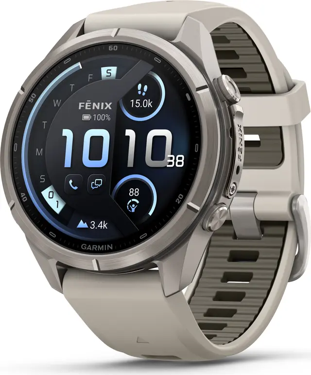 Garmin fenix 9 Pro inReach multisport GPS-smartwatch, fog gray 43 mm