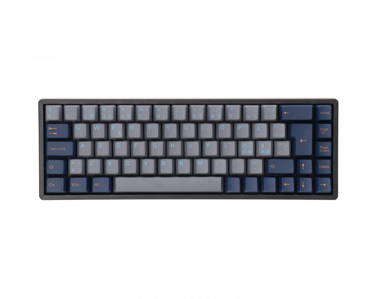 Tai-Hao PBT Double-shot Keycaps Nordisk Layout - Dark Tunnel