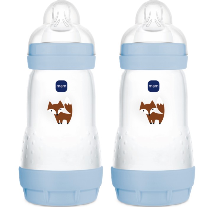 MAM Easy Start Anti-Colic 260ml Blue, 2 st