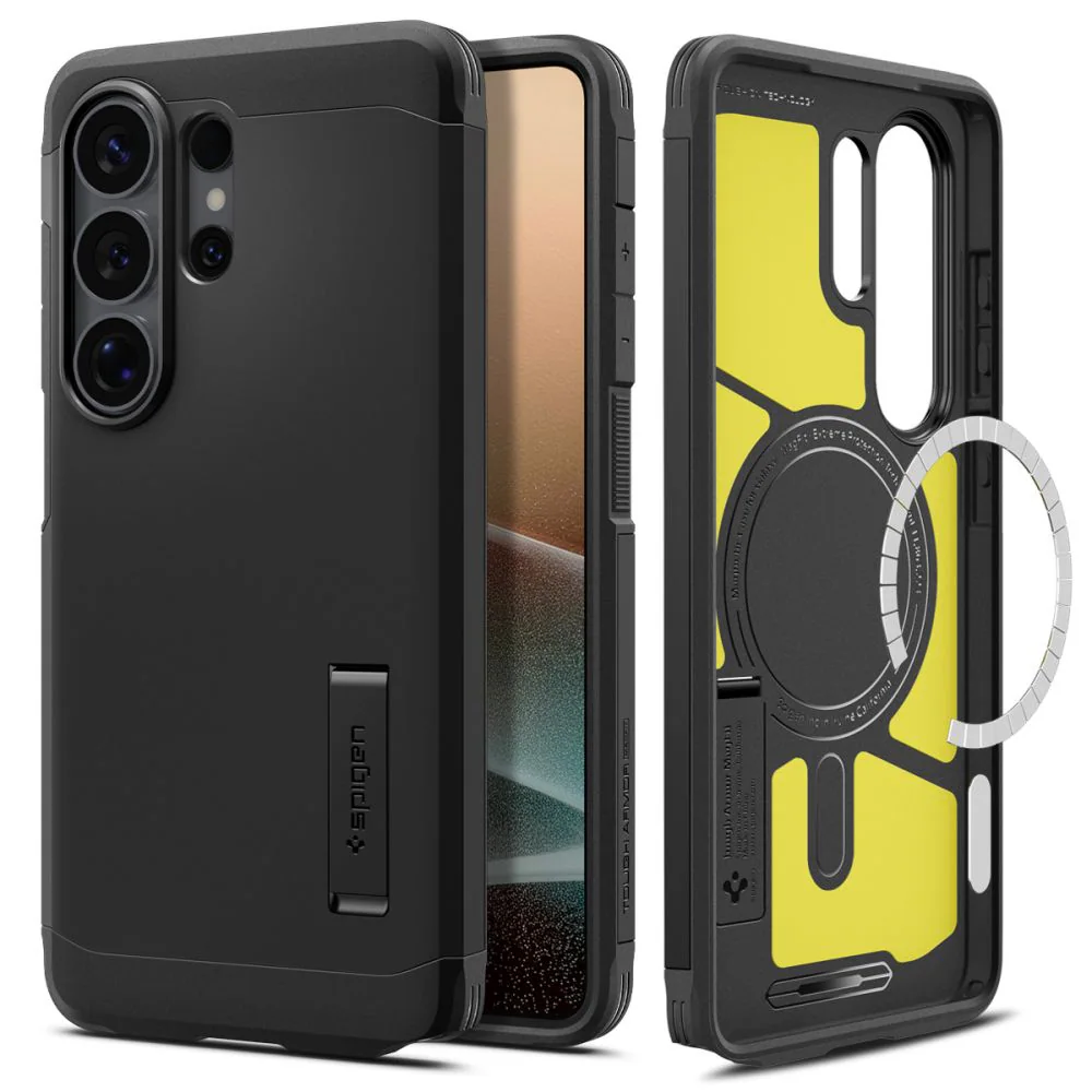 Spigen Tough Armor (Magfit), Mobilskal, Samsung, Galaxy S26 Ultra, 17,5 cm (6.9), Svart, bild 2