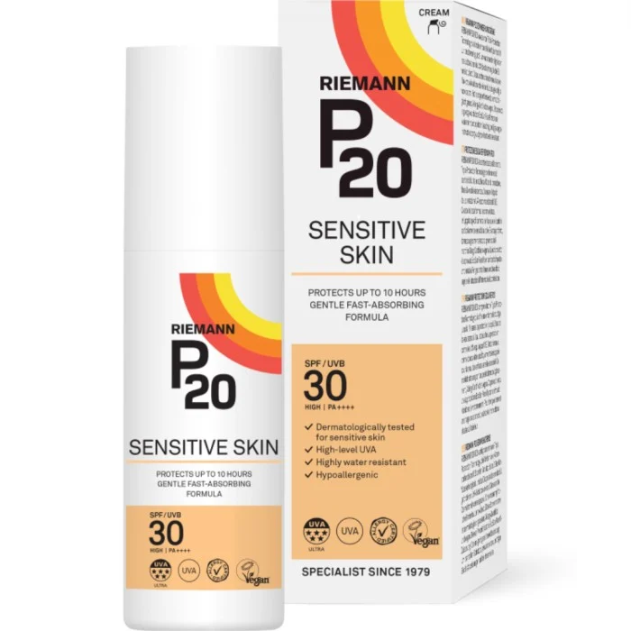 P20 Sensitive Sunscreen SPF 30, 100 ml