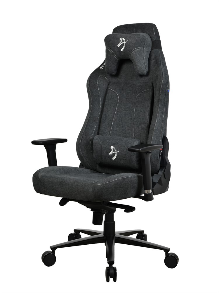 Arozzi Vernazza XL SoftFabric gamingstol (mörkgrå), bild 5