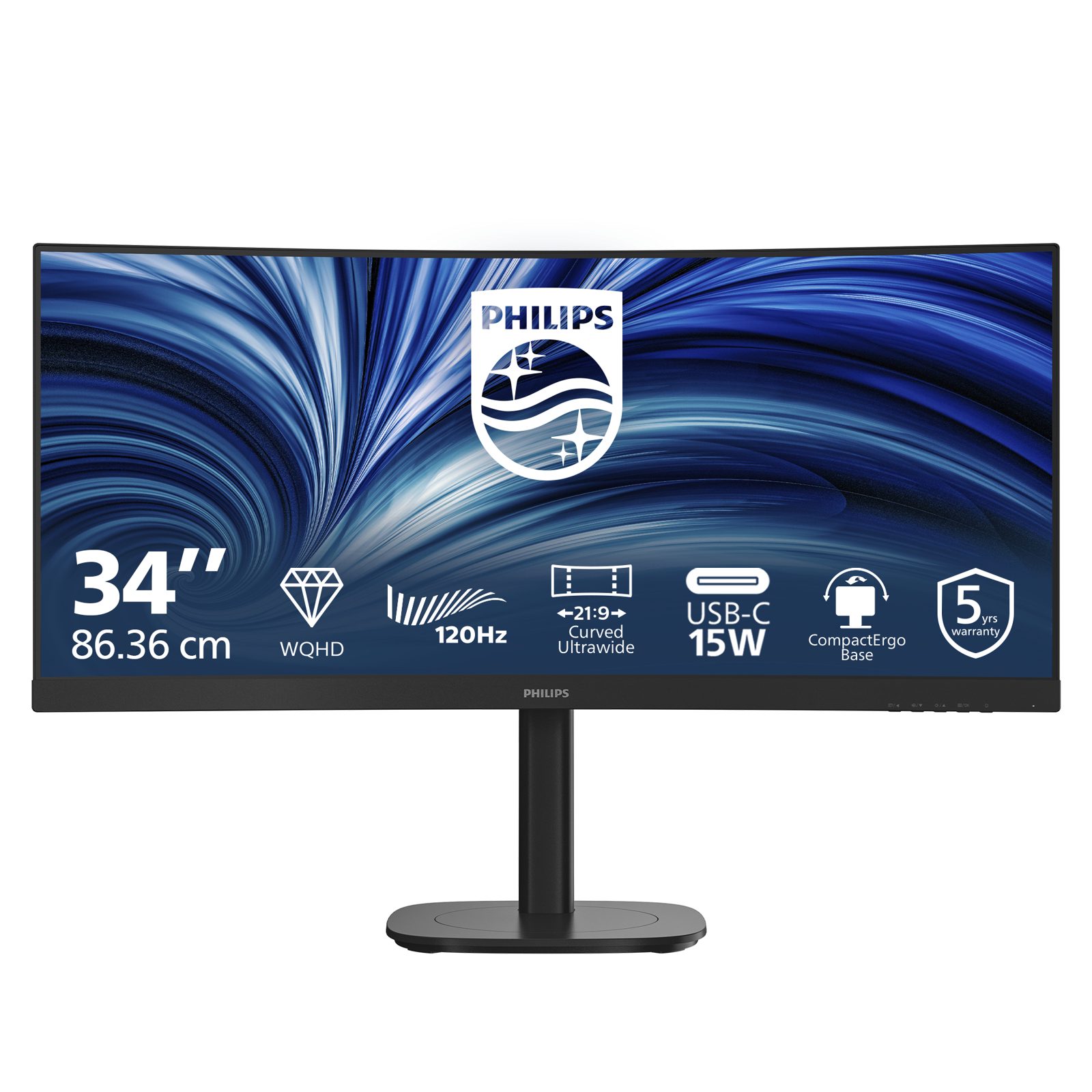 Philips 34B2N3500C 34" WQHD-skärm, bild 5