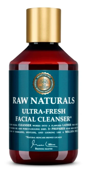 Raw Naturals by Recipe for Men Glacier Water Face Cleansing Fluid 250 ml, bild 2