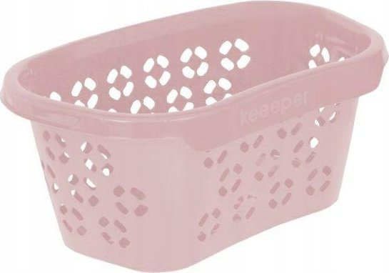 Keeeper tvättkorg anton, bredd 575 mm, nordic-pink ergonomisk form, volym 30,5 liter, 1 st (1009358100000)