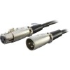DELTACO Audiokabel XLR ha-ho Svart 10 m