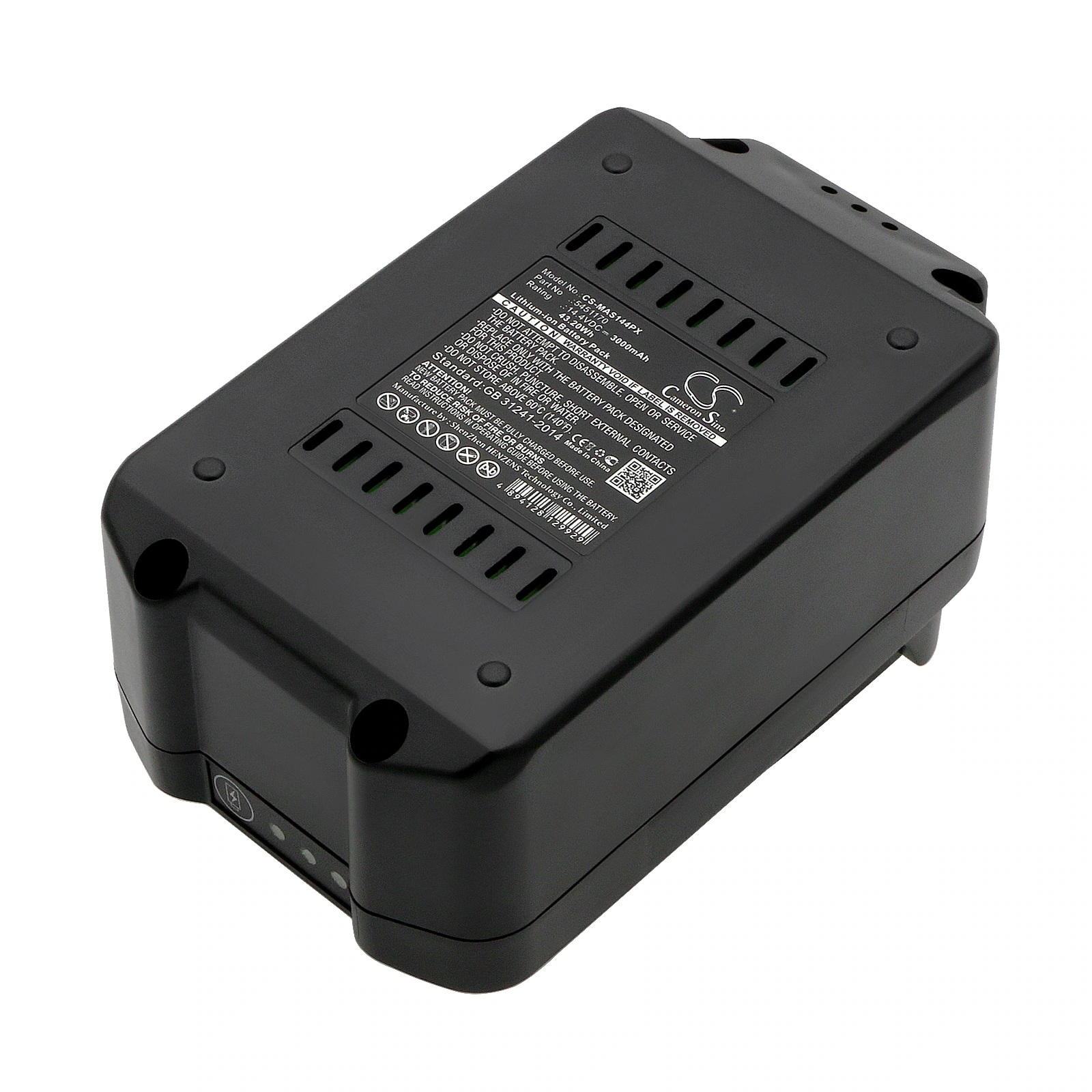 Batteri till Elverktyg för Meister Craft MAS144, MAS144VL, 5450880
