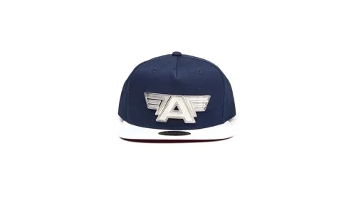 Captain America Civil War - Metal Plate Logo Snapback, bild 3