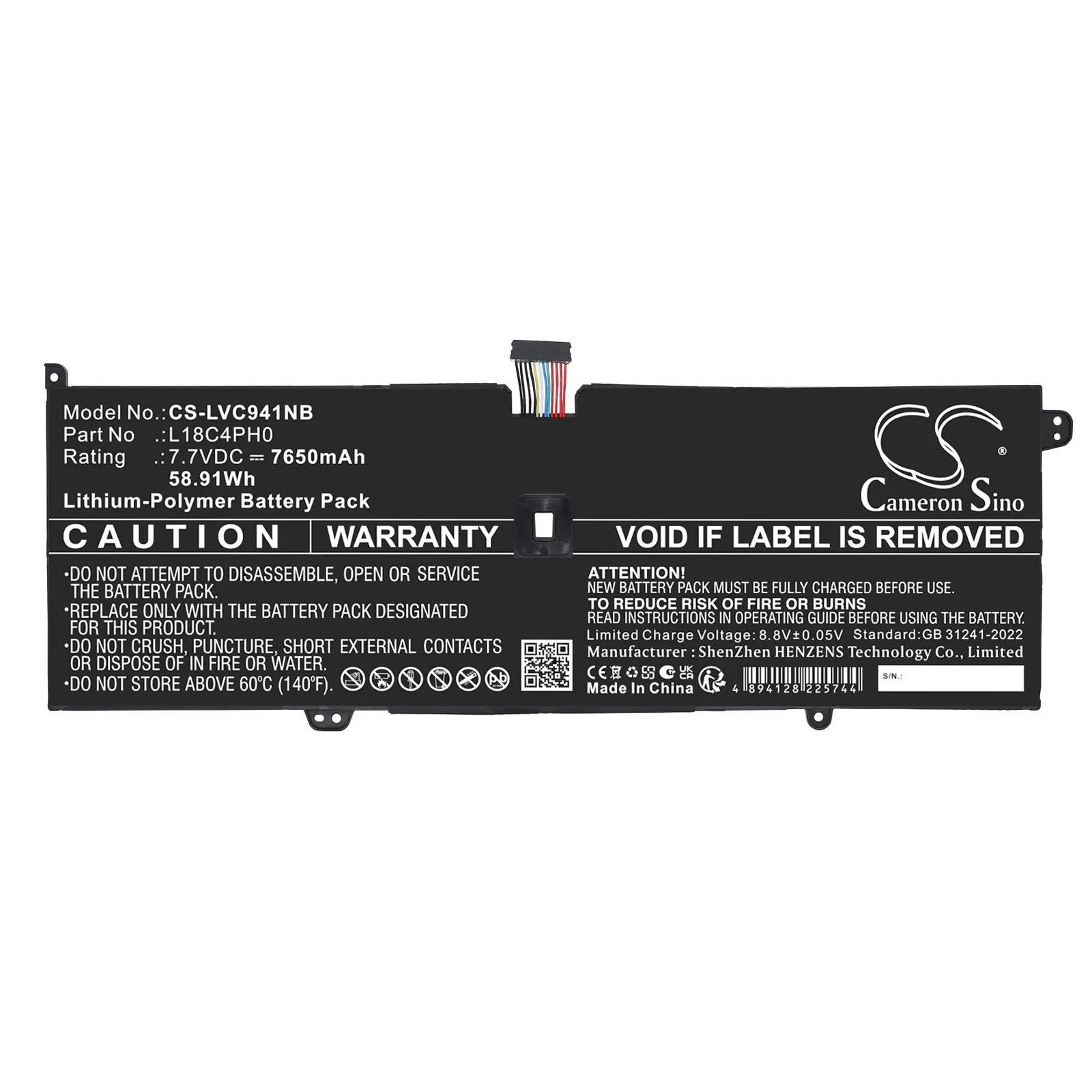 Batteri till Notebook, Bärbar dator för Lenovo Yoga C940-14IIL, Yoga C940-14IIL-81Q9 m.fl., bild 4