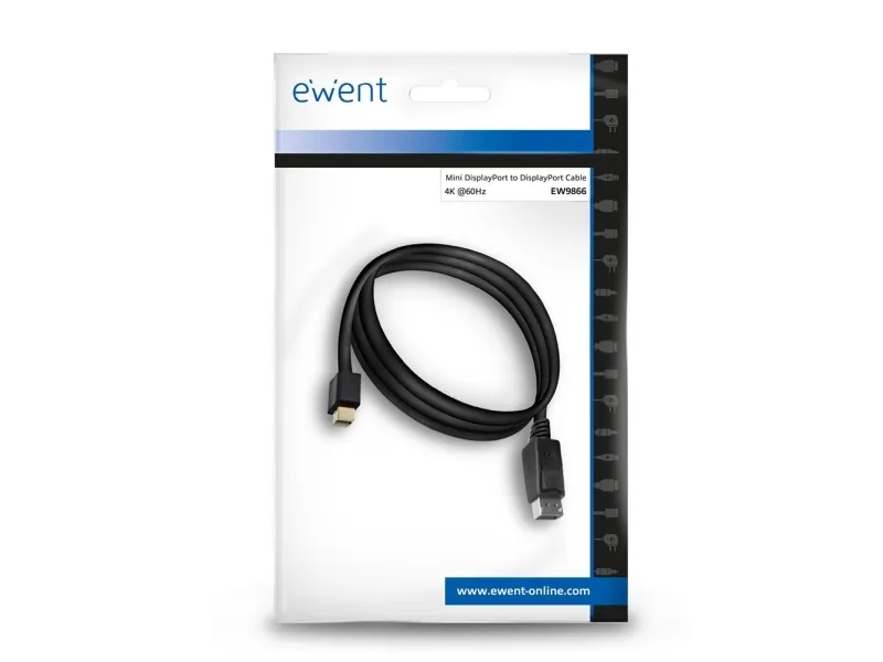 Ewent EW9866, 0,202 m, VGA (D-Sub), HDMI + 3,5 mm, Hankontakt, Honkontakt, Rak