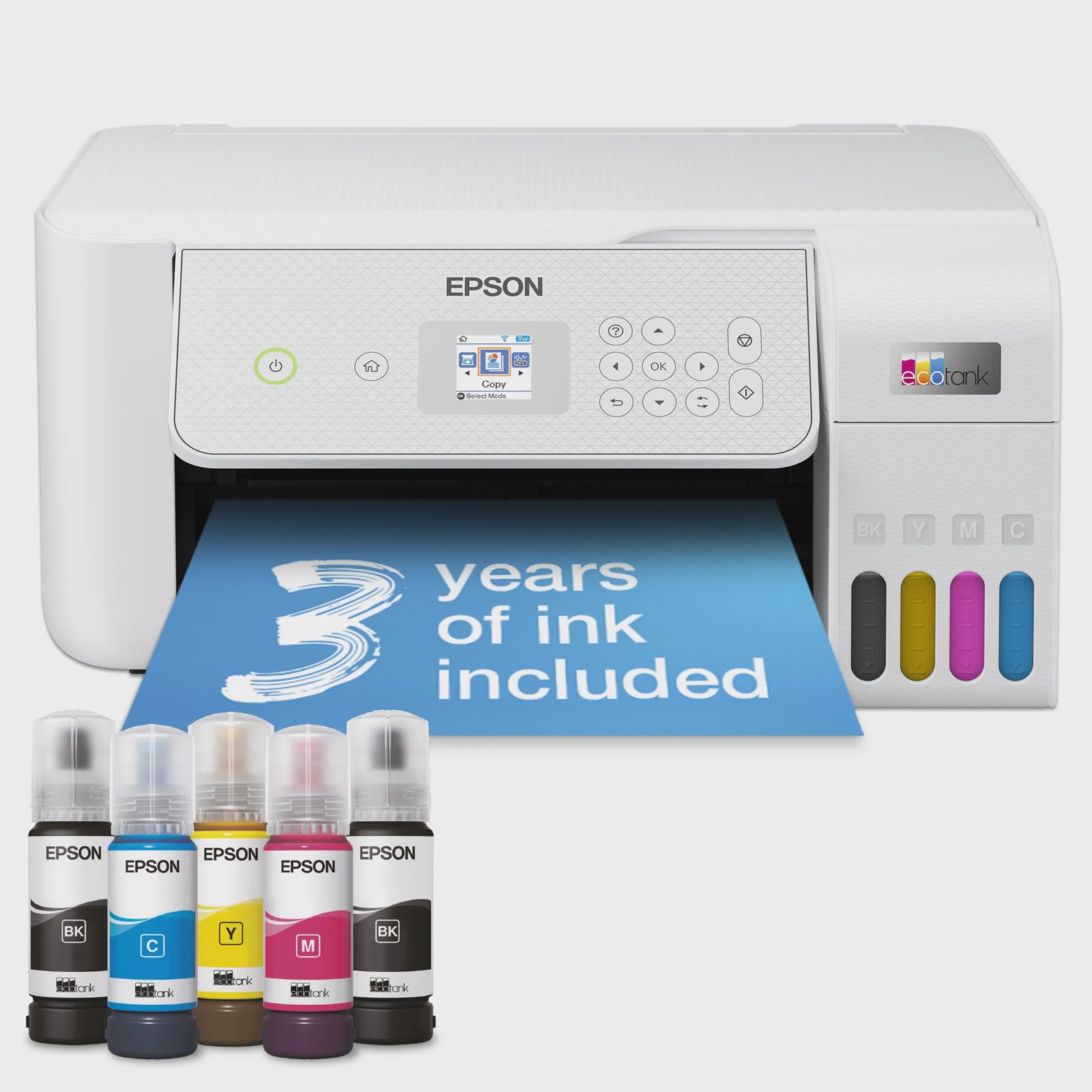 Epson EcoTank L3286 multifunktionsskrivare bläckstråle färg Wi-Fi vit