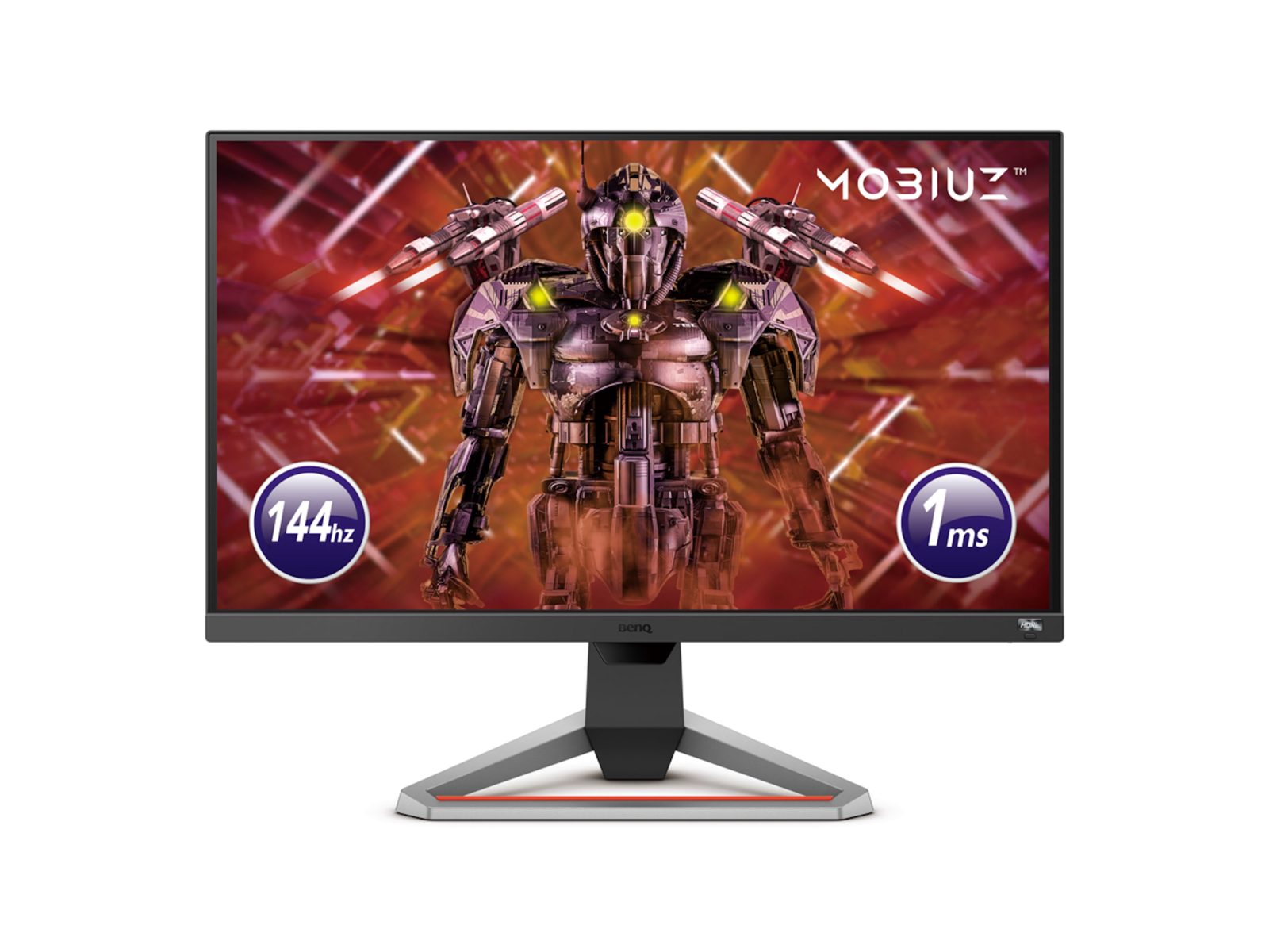 27" BenQ MOBIUZ EX2710, IPS 1920x1080, 1 ms, 144Hz FreeSync, höjdjusterbar, 2xHDMI/DP, högtalare, bild 3