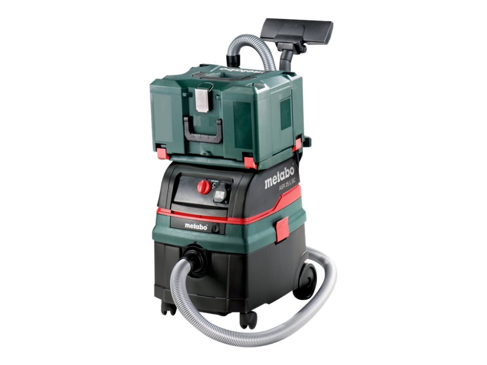 Metabo ASR 25 L SC grovdammsugare 1400 W 25 l svart/grön