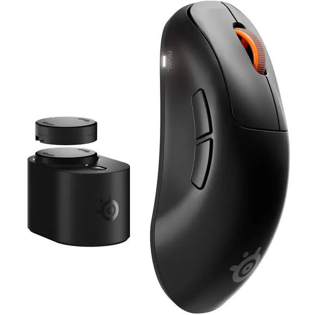 SteelSeries Rival Pro trådlös gamingmus, svart