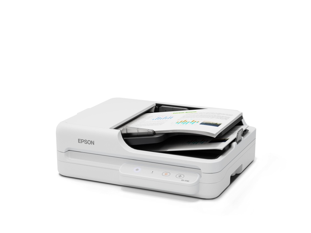 Epson WorkForce DS-1730 dokumentskanner B11B273401 (svart/vit)