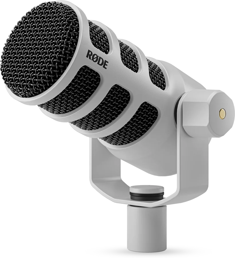 RØDE PodMic USB mikrofon - White Collection